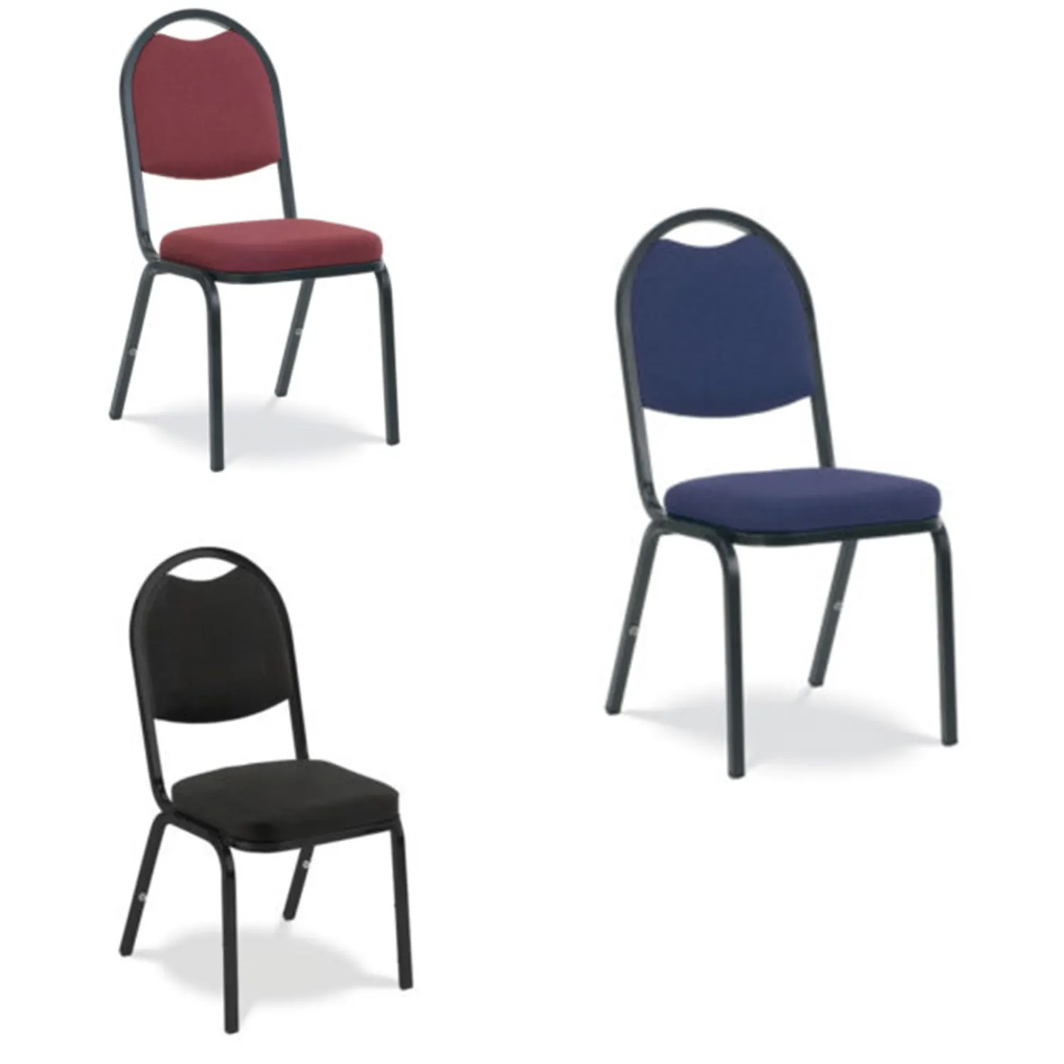 교회 사건 회의를 위한 직물 덮개를 씌운 더미 의자 연회 의자 겹쳐 쌓이는 회의 의자