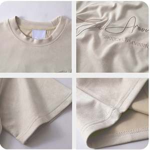 T-shirt de créateur pour hommes T-shirt brodé personnalisé 100% coton - Product Image 2