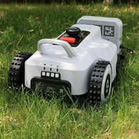 Tondeuse à gazon robotisée sans fil à recharge automatique avec limites virtuelles, transmission intégrale, faible bruit, L1500, capacité de zone de travail 2000 m²