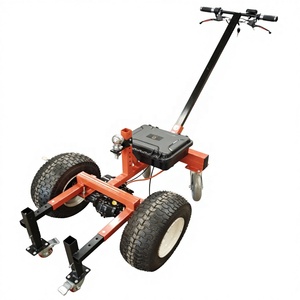 Chariot de manutention électrique à 6 roues avec moteur, chariot de manutention réglable pour remorque, chariot de manutention robuste pour camping-car et <span class=keywords><strong>caravane</strong></span> avec boule de 2 pouces - Product Image 1