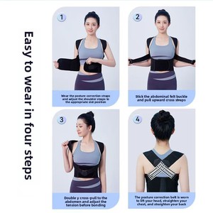 Correttore Posturale Professionale Regolabile per Colonna Vertebrale e Schiena, Traspirante, per Correzione Postura e Postura Dritta - Product Image 4