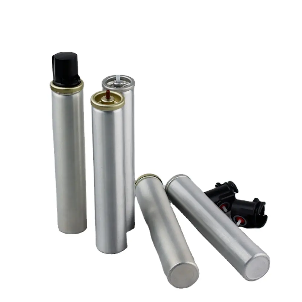 The best selling high quality how aerosol paint can bottles are made filling pumps with nail shoot gas can