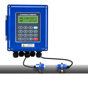 Treo tường loại cảm biến lưu lượng nước 4-20mA RS485 kỹ thuật số Lưu lượng kế di động đo lưu lượng kẹp trên siêu âm đo cho nước - Product Image 6