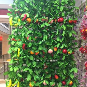 Tainen Artificial Fruit Vines 100cm 200cm Silk <b>Leaves</b> <b>For</b> Home Wedding <b>Decorations</b> - Product Image 1