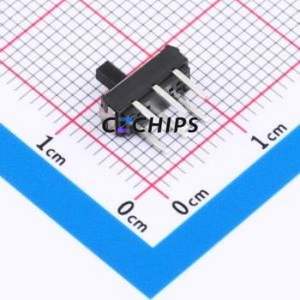 K3-2235D-K1 Slide Switch Through hole Component (THT) Switch Double Pole Double Throw Rectangle Pin Header PC Pin 9mm - Product Image 2