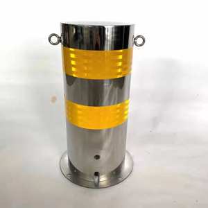 Pila protectora de aislamiento de cono de carretera Anticolisión de seguridad luminosa moderna Protectores de <span class=keywords><strong>esquina</strong></span> de tubería de acero para columna de advertencia de seguridad - Product Image 4