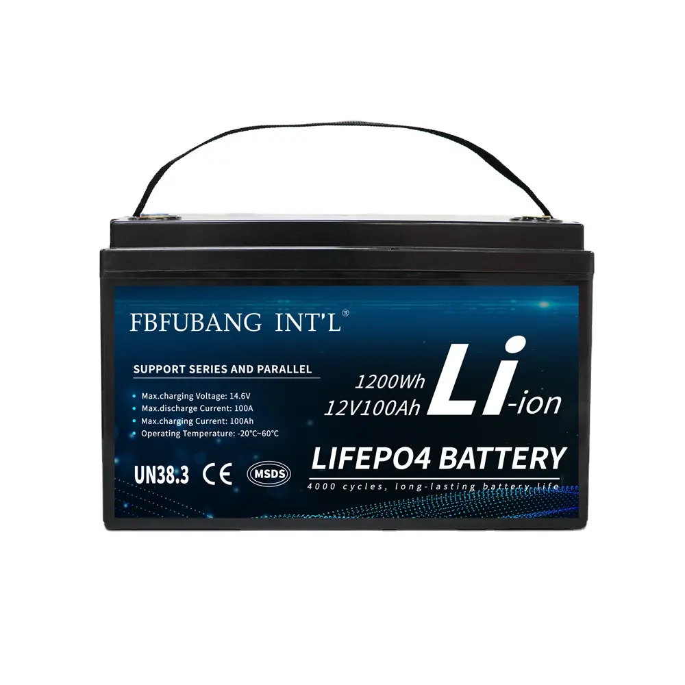 แบตเตอรี่ลิเธียม100AH 12V สำหรับเก็บ10kwh 9kwh ไอออน48V ใช้ Lifepo4 200ah พลังงานแสงอาทิตย์