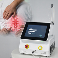 Décompression du disque spinal par laser PLDD, orthopédie, laser 980 nm 1470 nm, soulagement de la douleur, traitement de la hernie discale lombaire