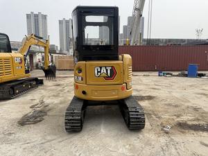 Excavadora mini Cat 303.5e de 3.5 toneladas de segunda mano a bajo precio con EPA/CE, pocas horas de trabajo, en stock, entrega rápida - Product Image 4