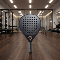 Raquette de padel en carbone 3K, noyau en mousse EVA, antidérapante, confortable, unisexe, OEM ODM, vente en gros personnalisée, modèle P, raquette de tennis de padel
