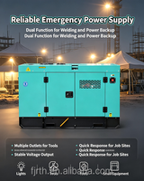 Générateur de soudage diesel tout-en-un RTH 5-100KW/KVA, machine de soudage à double usage, générateur diesel, machine de soudage