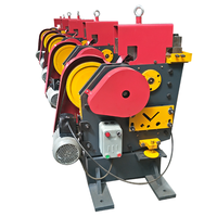 Machines de travail du fer Poinçon et cisaillement Machine Canal Acier Angle Coupe Poinçonnage et Cisaillement Machine Ferronnier