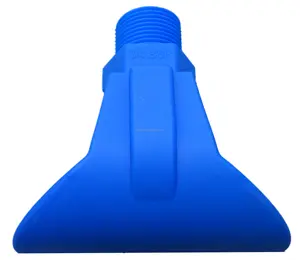 Buse de pulvérisation en plastique, en polyurée PU, 3/4 "BSP Cobra tête pour écran vibrant, jaune, vert, rouge, bleu et blanc