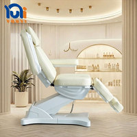 Table de massage électrique personnalisable en plastique ABS durable avec 3 moteurs rotatifs pour soins du visage et des cils