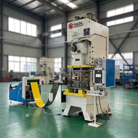 Ligne de production de barquettes en aluminium 80T, machine automatique de fabrication de contenants alimentaires jetables en aluminium