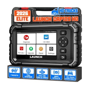 Herramienta de diagnóstico de sistema completo CRP129 HD LAUNCH 2026, nuevo escáner OBD2, lector de códigos de fallas para camiones de 24V, analizador. - Product Image 1