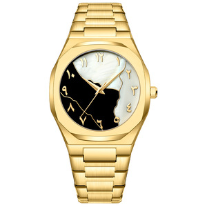 Simple Arabic Numerals Watch for Men and Women, commuter Casual Style, High-definition <b>Scale</b> Large Dial Watch - Product Image 4