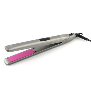 Lisseur professionnel en titane avec chauffage PTC, écran LCD, affichage de la température, <span class=keywords><strong>plancha</strong></span> de pelo - Product Image 4