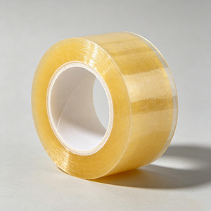 Ruban adhésif transparent BOPP personnalisé, 5 cm de large, 6 cm de haut, adhésif écologique, imperméable, de qualité alimentaire, pour la fermeture des cartons - Product Image 2