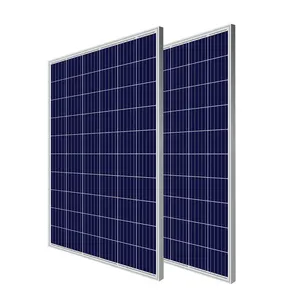 Panel surya polikristalin untuk penggunaan rumah 270W 275W 280W 285W panel PV surya grosir 60 sel