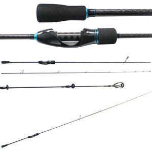 OEM personalizado 2,2 M UL/AJing carbono agua salada Rockfish Spinning trucha <span class=keywords><strong>caña</strong></span> de pescar diseñada acción lenta compuesto directo de fábrica - Product Image 1