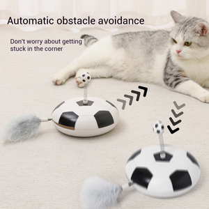FishPrincess Chat Football Ballon De Football Électrique Interactif Automatique Teaser Jouet chat Jouets pour Chats D'intérieur - Product Image 6