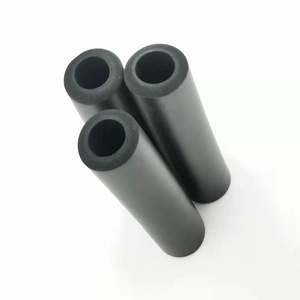 Poignées de guidon de vélo en caoutchouc nitrile moussant, diamètre intérieur 25,4 mm, finition noire mate - Product Image 3