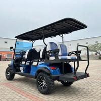 MMC 2026 Nouveau Buggy de Golf Tout-Terrain 5000W AC Motorisé 6 Places, Voiturette de Golf Électrique 72V Batterie Lithium, Vitesse 30-50km/h, Autonomie 70-90km