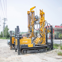 Machine d'occasion 300m machine de forage prix bas FY 300 acier piste eau bien foreuse vente