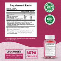 Supplément de musculation à base de plantes Chinaherbs Deportivos pilules d'agrandissement des fesses bonbons gommeux supplément de hanche produit de soins de santé