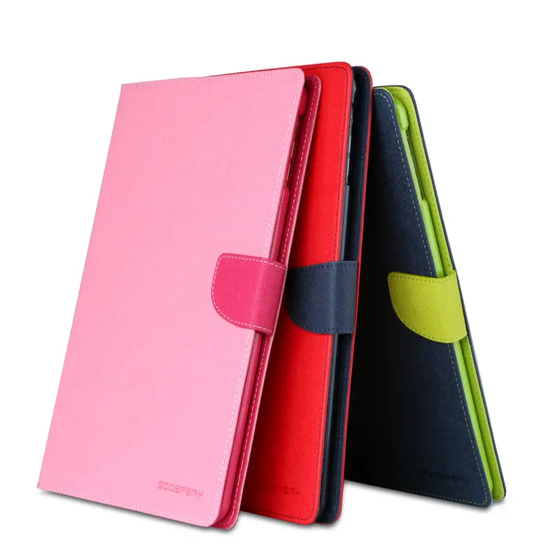 10.1 Tablet Case Mercury Goospery Fancy Diary Flip Cover Wallet Tablet Leather Case For GALAXY TAB A 8.0 2019 P200/P205