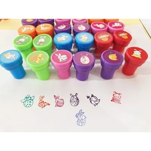 Lot de 30 tampons animaux auto-encreurs pour enfants, tampons en plastique mignons pour les 4-6 ans, loisirs créatifs, ANIMAL SEAL - Product Image 4