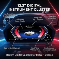 Panel de Instrumentos Virtual para BMW F30, Tablero Digital, Medidor Digital, Panel de Instrumentos LCD OEM