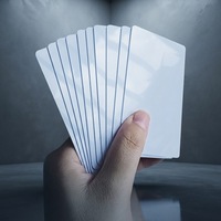 En stock, carte intelligente RFID 125 kHz, carte PVC vierge, carte HF 13,56 MHz, carte de proximité pour l'impression et les systèmes de contrôle d'accès