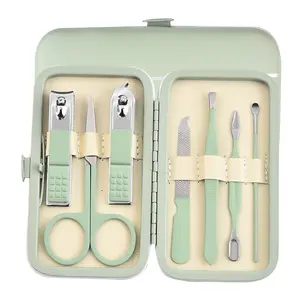 manicure set beauty nail clipper kit for women or men stainless travel grooming pedicure set