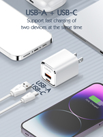 Chargeur mural LDNIO A2317C 30W, petite taille, compact, prise US/EU en option, PD QC3.0, chargeur de voyage, prix de gros, chargeur mobile