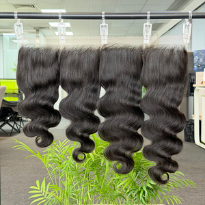ผมแท้แบบเวฟ 5x5 HD Lace Closure 100% Virgin Remy ความยาว 20 นิ้ว สำหรับผู้หญิงผิวสี ไม่หลุดร่วง ขายส่ง - Product Image 1