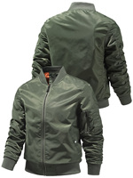 [250111008] Veste fonctionnelle élégante et minimaliste pour homme, 100 % fibre de polyester, manches longues, idéale pour les trajets quotidiens