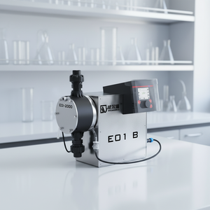 Pompe doseuse numérique portable à diaphragme avec moteur BLDC haute performance en acier inoxydable pour traitement de l'eau propre 4-20mA, haute qualité OEM - Product Image 4