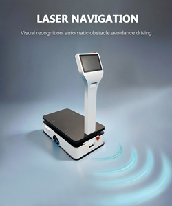 Tzbot बुद्धिमान गोदाम लॉजिस्टिक रोबोट मानव रहित नियंत्रण प्रणाली अनुकूलन योग्य 80 किलोग्राम पेलोड एv ट्रांसफर कार्ट - Product Image 5