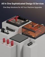 ATOMSTACK A12 X12 PRO 50W Portable Mini Laser Gravure Découpe 12W CNC DIY Bois Verre Imprimante Laser Graveur Machine Pour Métal