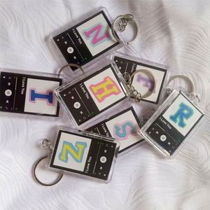 Design Wholesale Make Your Own Keychain Custom LOGO Printed Acrylic Charms Free Sample Clear Plastic Cartoon Anime Keychain - Product Image 6