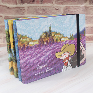 Sáng Tạo Van Gogh Dây Đeo Bìa Cứng Sinh Viên Nghệ Thuật Máy Tính Xách Tay A5 Kích Thước In Giấy Dày Sơn Dầu Phác Thảo Cuốn Sách Cho Lưu Ý - Product Image 2