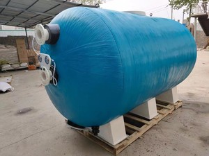 Tanque de Filtro de <span class=keywords><strong>Arena</strong></span> de Fibra de Vidrio Comercial para Piscinas, Sistema de Filtración de Agua de Montaje Superior/Lateral para Piscinas - Product Image 2