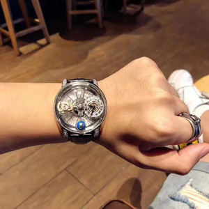 Oem Odm Hot Selling Transparent Large Dial Design New Fashionable Trendy Men's <b>Mechanical</b> <b>Watch</b> Hollowed Out Men's <b>Watch</b> - Product Image 4