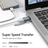 Transfert de données direct d'usine 10gbps USB C vers USB Otg 3.0 Adaptateur Type C Câble Otg USB C Mâle