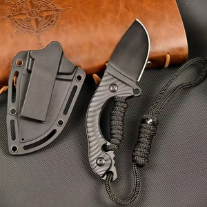 Cuchillo Recto de Supervivencia para Exteriores - Survivors Edge, Hoja de Acero Inoxidable con Punta Caída, Mango de Nylon - Product Image 6