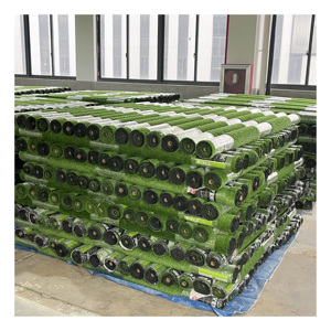 Aangepaste Kleur Paars Vers Groen Nep Gras 25X25 Outdoor Kunstgras Tapijt Voor Tuin En Multi-Use - Product Image 2