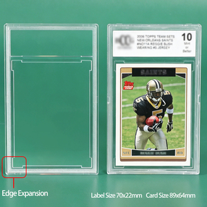 SUNSHING Personalized Ultrasonic Empty Trading <b>Card</b> Slab For BCCG Sports <b>Card</b> Grading Case Plastic 89x64mm <b>Cards</b> <b>Protector</b> - Product Image 2
