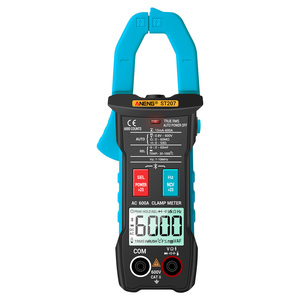 สำหรับมัลติมิเตอร์แบบหนีบมือถือ ST207 6000 ค่า True RMS ทดสอบค่าความจุ 9.999nF-999.9uF 600V AC 6A-600A แบตเตอรี่ - Product Image 2
